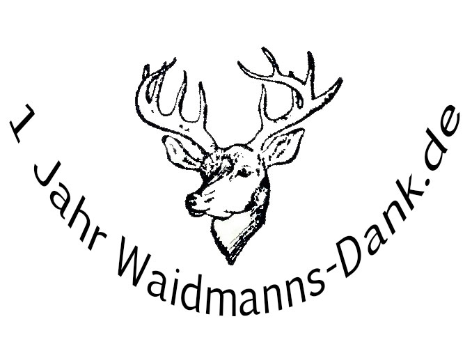 1 Jahr Waidmanns-Dank.de