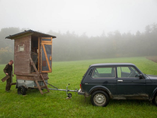 Mobile Kanzeln umstellen