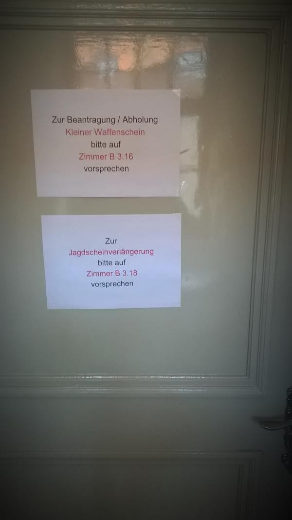 Jagdschein verlängern
