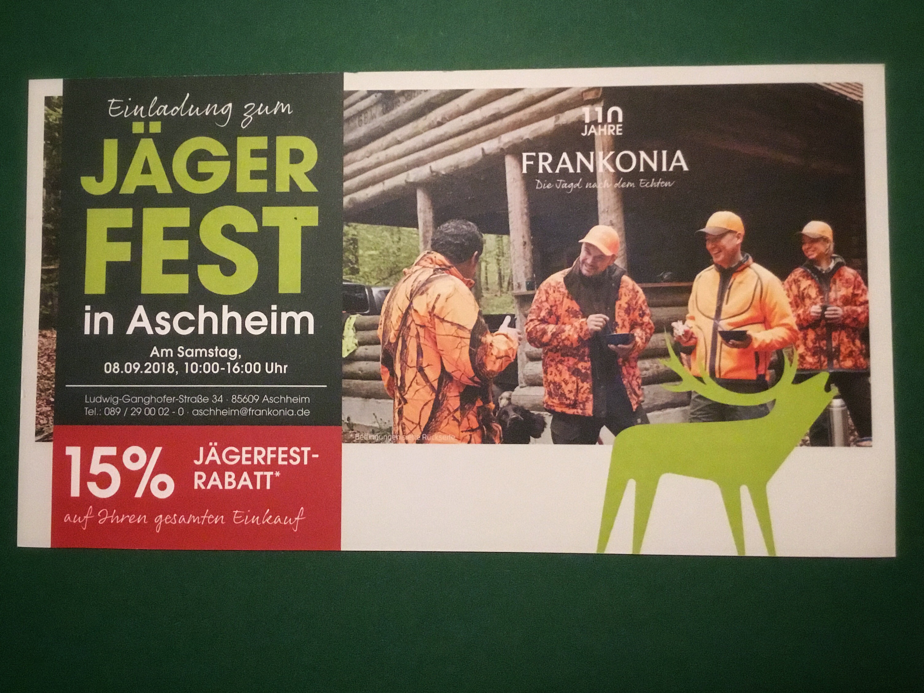 Frankonia Jägerfest 2018