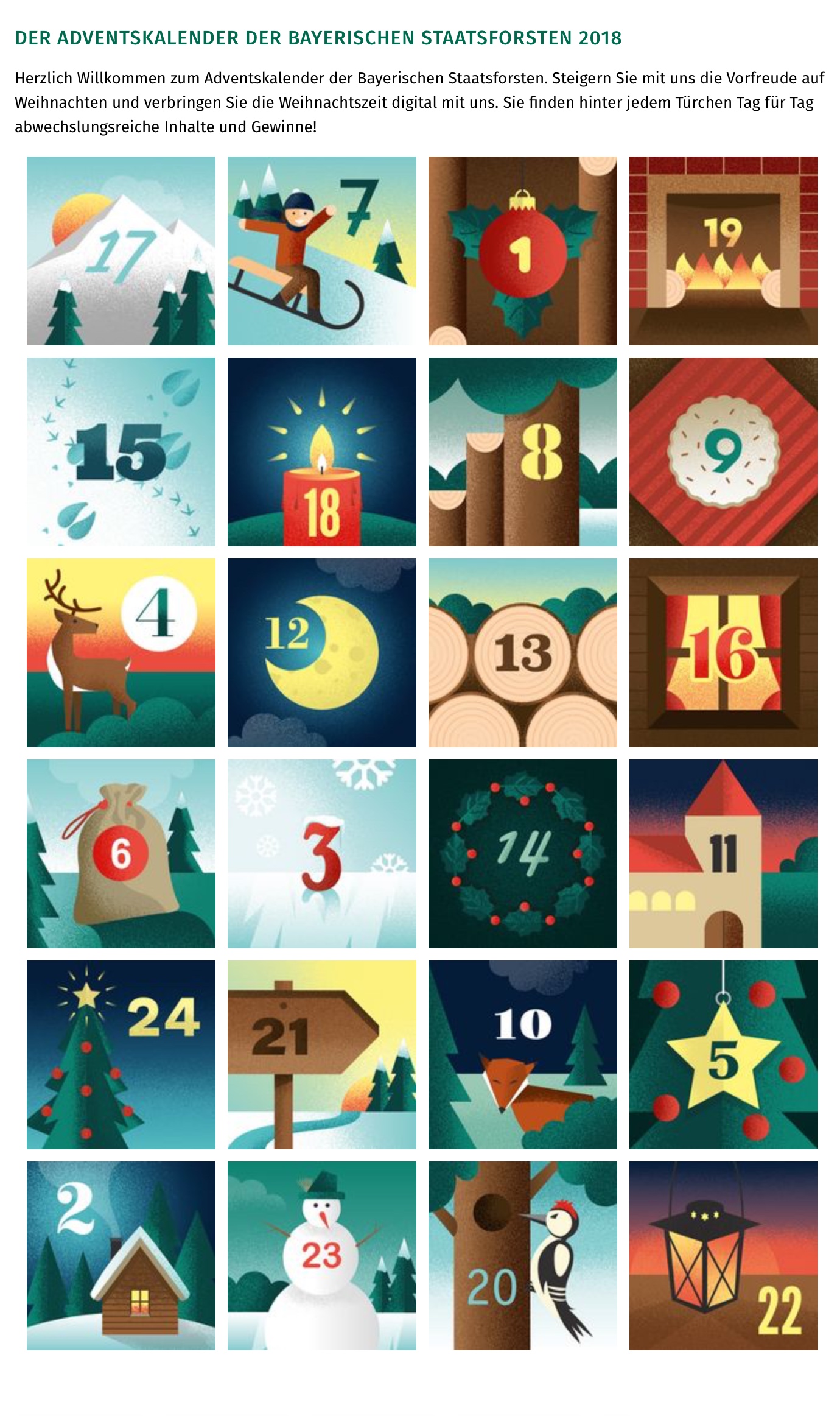 Adventskalender 2018