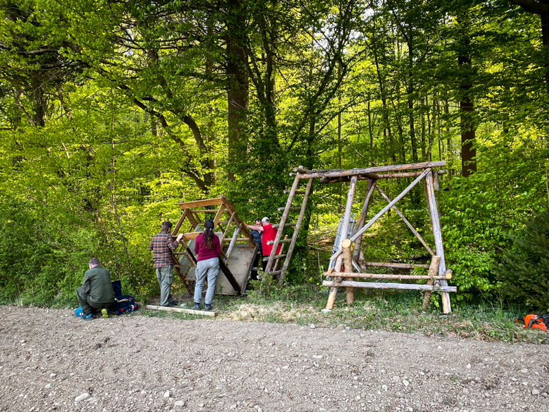 Kanzel – Neuaufbau