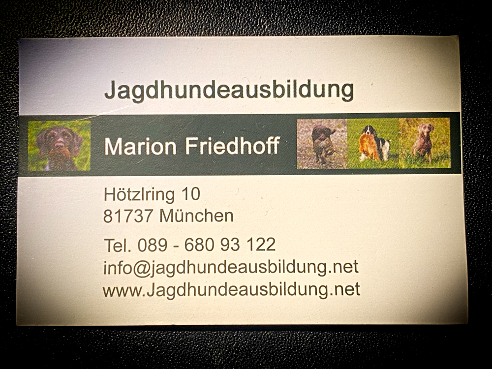 Jagdhundetraining